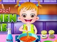  Baby  Hazel  Kitchen  Time Play at friv2012 com